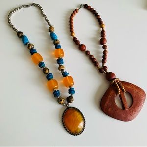 2 necklaces